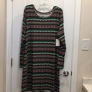 So pretty Sweater dress. Size 2XG NWT